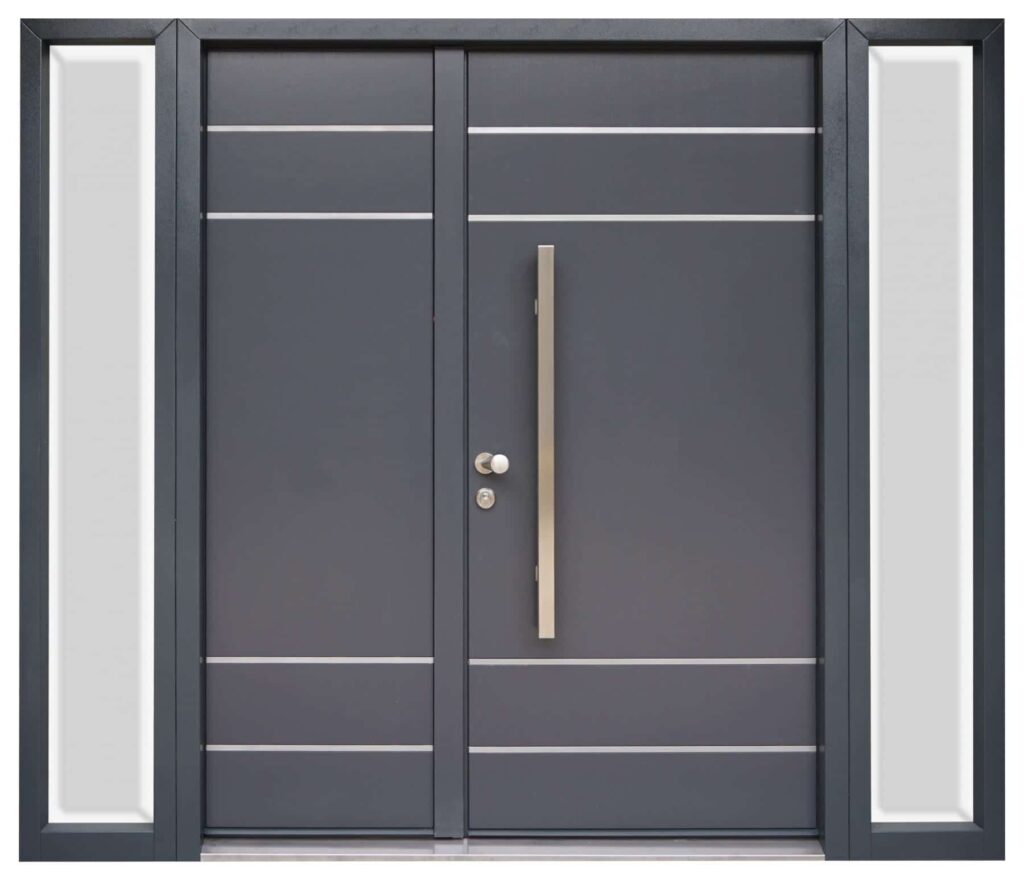 Usi de exterior din profil PVC